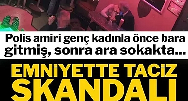 Polis amiri genç meslektaşını sokak arasında taciz etmişti: Hakim kararını verdi