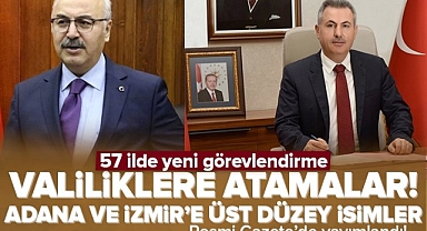 57 ile vali ataması yapıldı, Soylu'ya yakın bazı valiler merkeze çekildi; depremden sonra en çok eleştirilen kurum olan AFAD'ın başkanı vali yapıldı