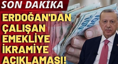 Başkan Recep Tayyip Erdoğan tarih vererek müjdeyi duyurdu: Çalışan emekliye 5 bin TL ikramiye....