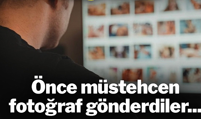 Özel fotoğraf gönderip dolandırdılar