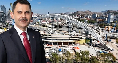 Ankara’nın yeni stadyumu hızla tamamlanıyor... Bakan Kurum: Bu spor kompleksi Ankara'ya çok yakışacak
