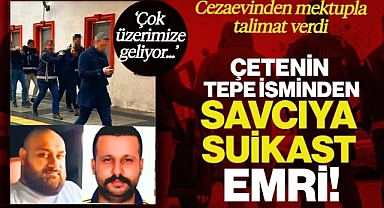 Barış Boyun Cezaevinden Talimat Verdi! 574 Sayfalık İddianameyi Hazırlayan Savcıya Suikast Planı