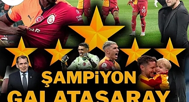 2024-25 sezonu Süper Lig şampiyonu Galatasaray!