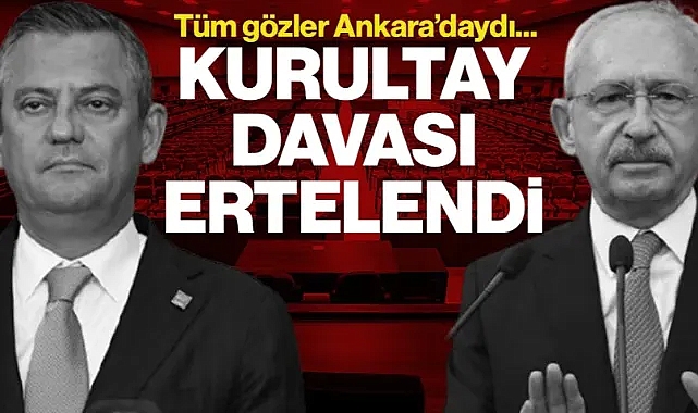 CHP'nin kurultay davasında Lütfü Savaş'ın avukatı "Özel el çektirilmelidir" dedi! Mahkeme davayı 8 Eylül'e erteledi