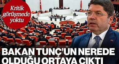 İnfaz Kanunu Görüşmelerinde Olmaması Tepki Çekmişti: Bakan Tunç'un Nerede Olduğu Ortaya Çıktı