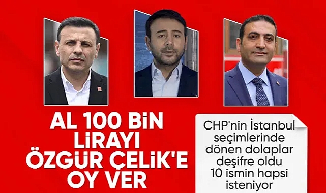 CHP İstanbul İl Başkanı seçimi için iddianame hazır