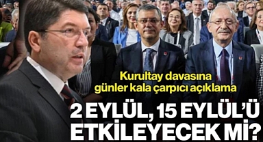 Adalet Bakanı Tunç’tan CHP Kurultay Davasına İlişkin Açıklama 