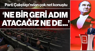 Özgür Özel Parti Çalıştayı'ndan Çok Net Konuştu: ‘Ne Bir Geri Adım Atacağız, Ne de…’ 