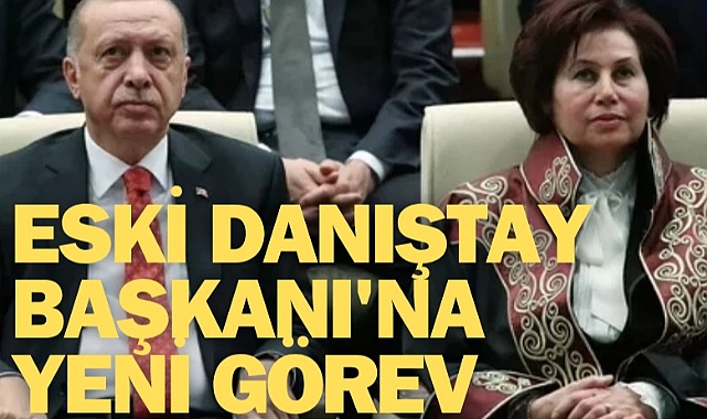 Başkan Erdoğan'dan ,Eski Danıştay Başkanı'na yeni görev