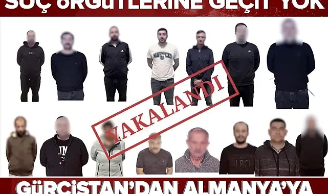 Suç örgütlerine ve zehir tacirlerine geçit yok! Bakan Yerlikaya operasyonu duyurdu