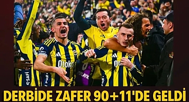 Fenerbahçe, Beşiktaş derbisinde 90+11'de hayat buldu: 1-0