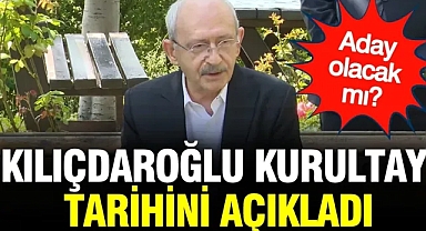 CHP LİDERİ KILIÇDAROĞLU"TEDBİR KALKINCA KURULTAYA GİDECEĞİZ"