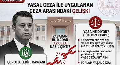 ÇORLU BELEDİYE BAŞKANINI AHMET SARIKURT'U YARGIDA KOLLAYANLAR MI VAR?