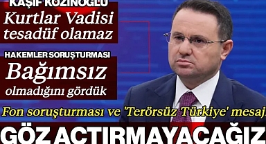 Bakan Akın Gürlek’ten Fon Soruşturması ve 'Terörsüz Türkiye' Mesajı! 'Provoke Etmek İsteyenlere Göz Açtırmayacağız'
